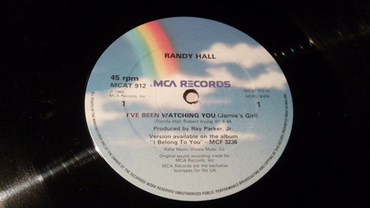 Randy Hall : I've Been Watching You (12")