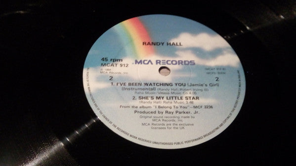Randy Hall : I've Been Watching You (12")