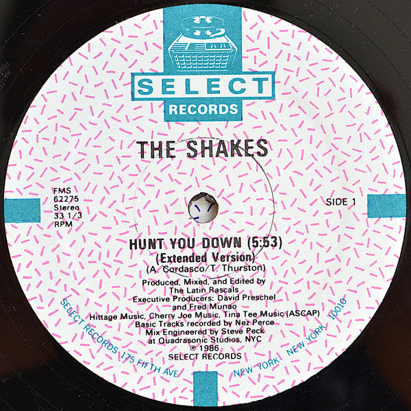 The Shakes : Hunt You Down (12")