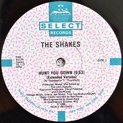 The Shakes : Hunt You Down (12")