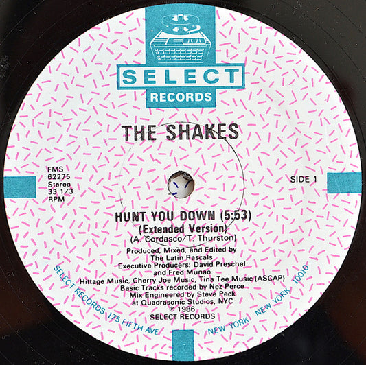 The Shakes : Hunt You Down (12")