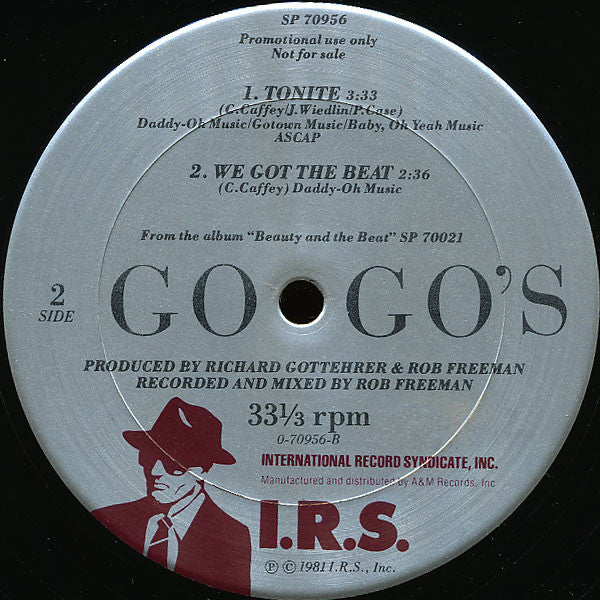 Go-Go's : Our Lips Are Sealed (12", Promo)