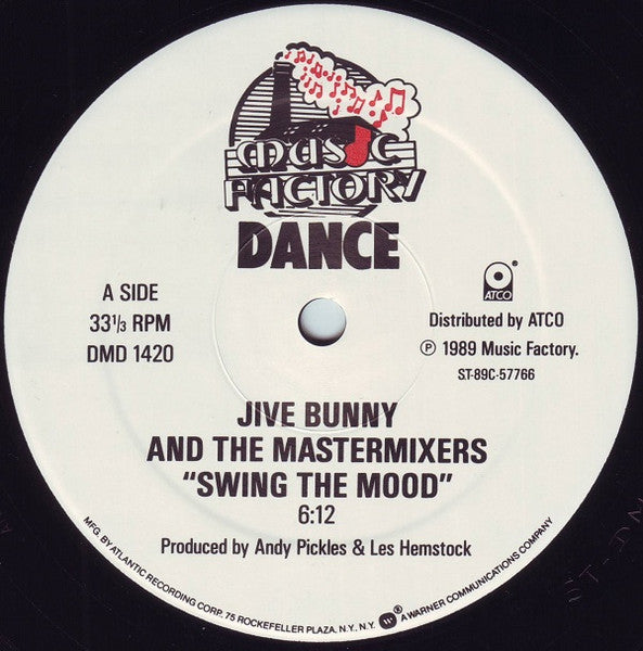 Jive Bunny And The Mastermixers : Swing The Mood (12", Promo)