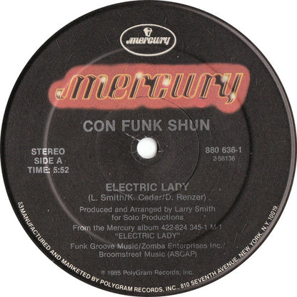 Con Funk Shun : Electric Lady (12", Ste)