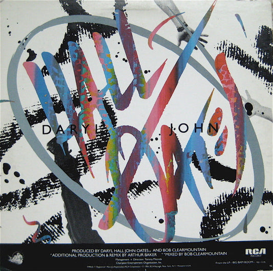 Daryl Hall John Oates* : Out Of Touch (12", Single)