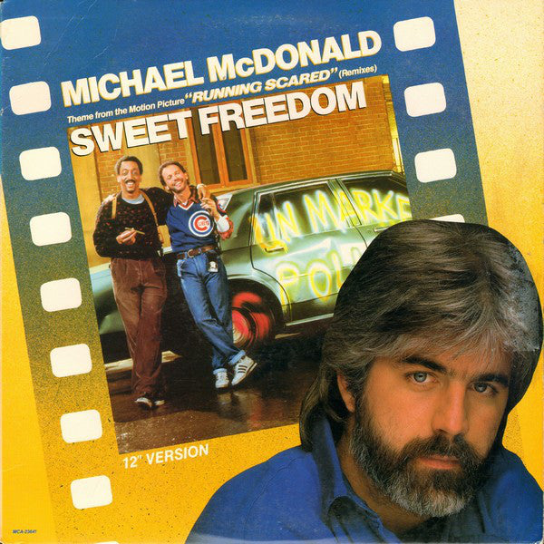 Michael McDonald : Sweet Freedom (12", Single, Glo)