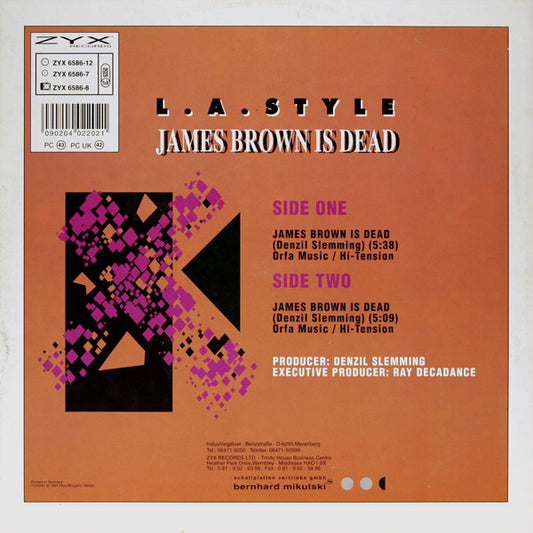 L.A. Style : James Brown Is Dead (12")