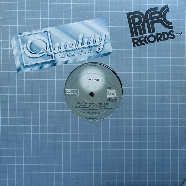 Jimmy Ross : First True Love Affair (12")