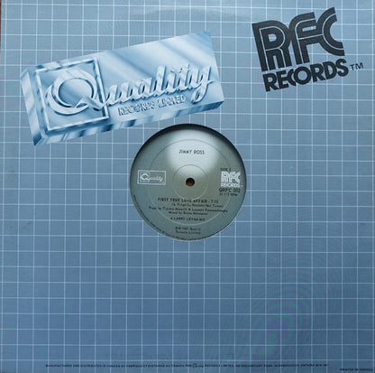 Jimmy Ross : First True Love Affair (12")