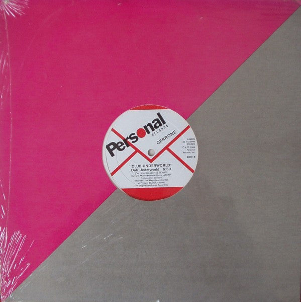 Cerrone : Club Underworld (12", Single)