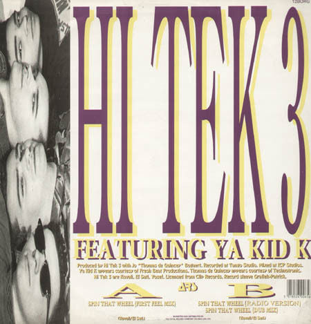 Hi Tek 3 feat. Ya Kid K : Spin That Wheel (12")