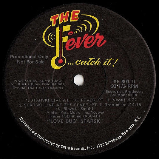 "Love Bug" Starski* : Do The Right Thing (12", Promo)