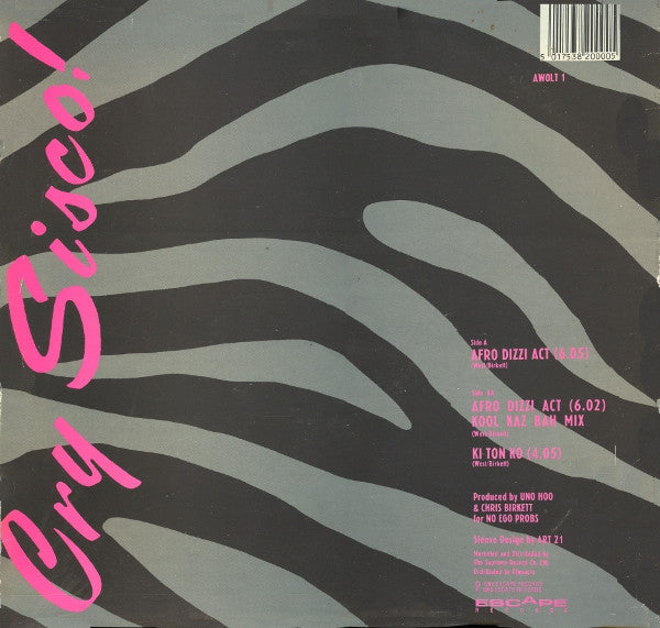 Cry Sisco! : Afro Dizzi Act (12")