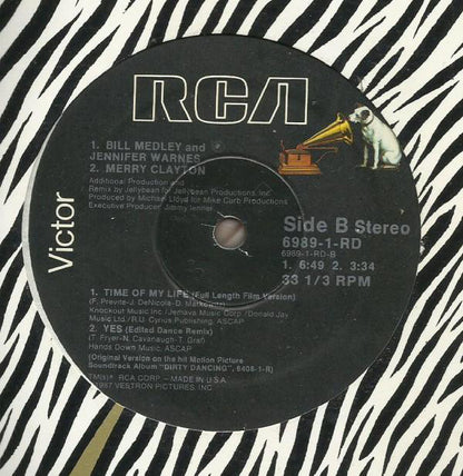 Merry Clayton / Bill Medley & Jennifer Warnes : Yes / (I've Had) The Time Of My Life (12")