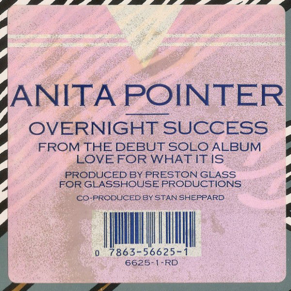 Anita Pointer : Overnight Success (12", Promo)