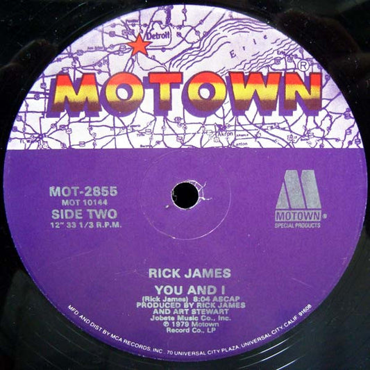 Dazz Band / Rick James : Let It Whip / You And I (12")