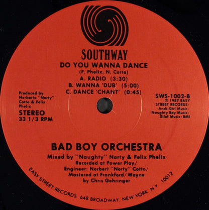 Bad Boy Orchestra : Do You Wanna Dance (12")