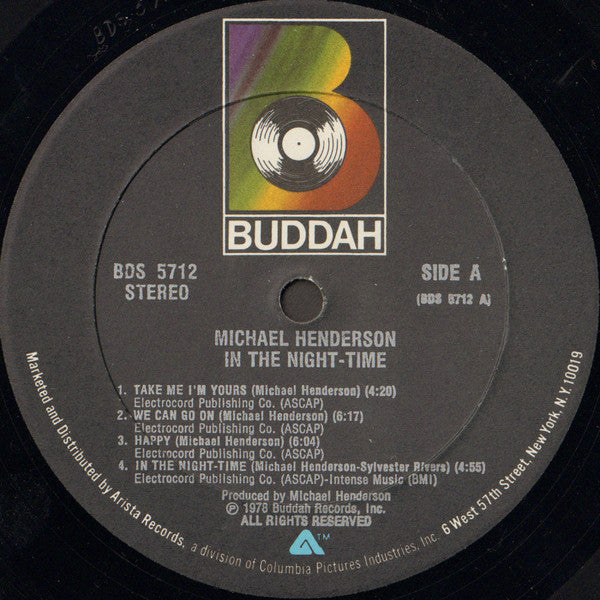 Michael Henderson : In The Night-Time (LP, Album, All)