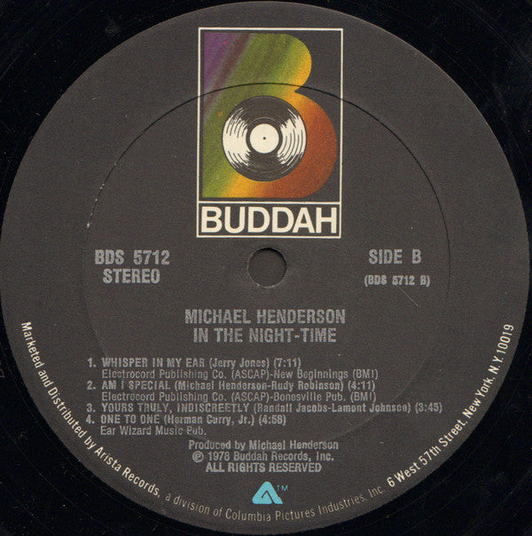 Michael Henderson : In The Night-Time (LP, Album, All)
