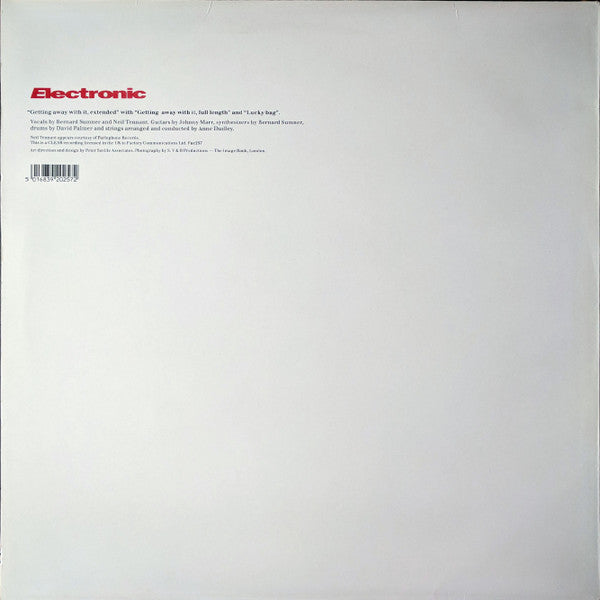 Electronic : Getting Away With It... (12", Single)