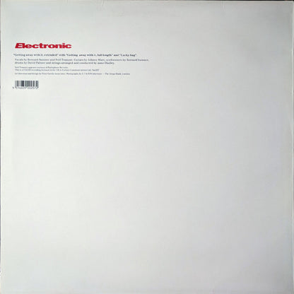 Electronic : Getting Away With It... (12", Single)