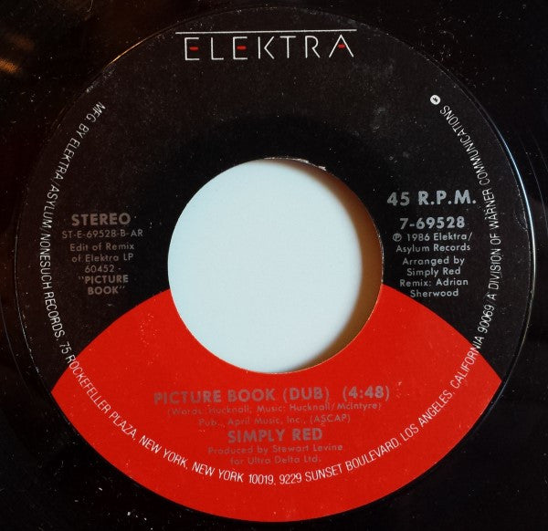 Simply Red : Money$ Too Tight (To Mention) (7", Single, Styrene)