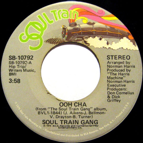 Soul Train Gang (2) : Ooh Cha / Country Girl (7", Single)