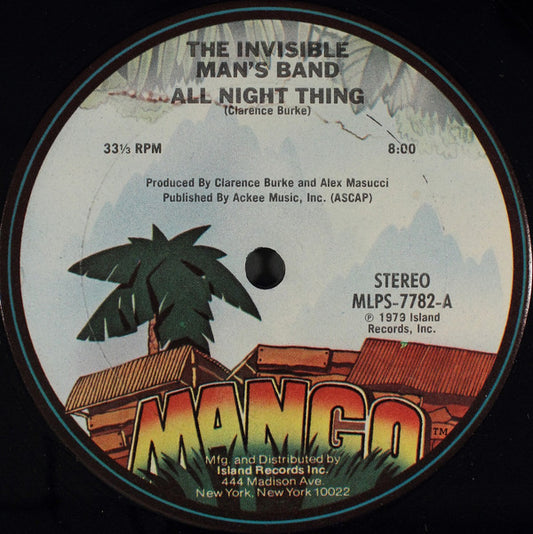 The Invisible Man's Band* : All Night Thing (12")