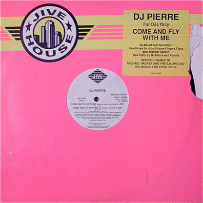 DJ Pierre : Come And Fly With Me (12", Promo)
