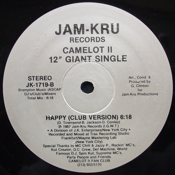Camelot II : Happy (12")