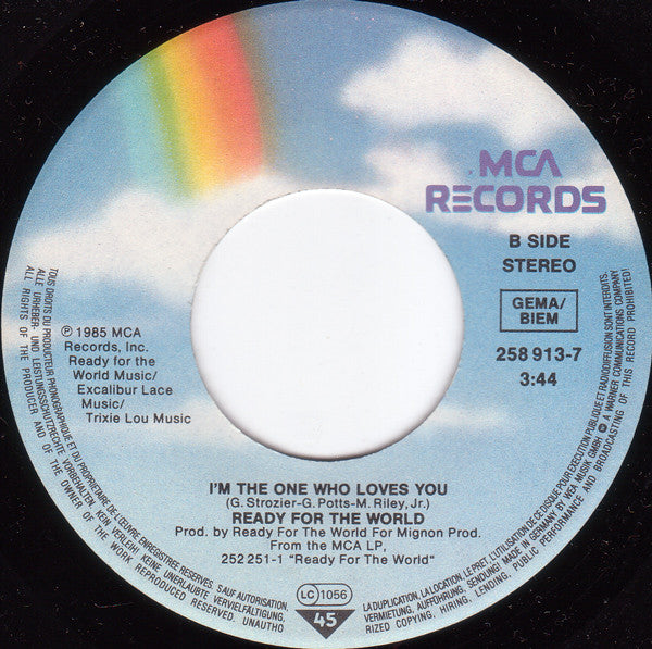 Ready For The World : Oh Sheila (7", Single)