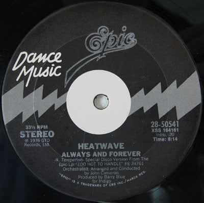 Heatwave : The Groove Line / Always And Forever (12", RE)