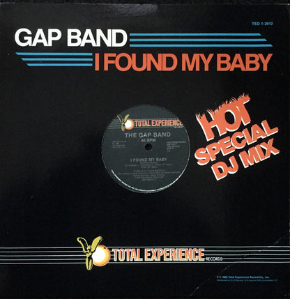 The Gap Band : I Found My Baby (12")