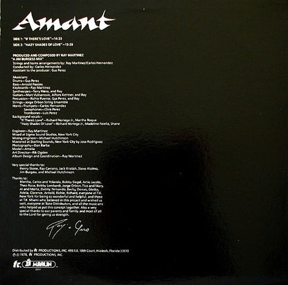 Amant : Amant (LP, Album)