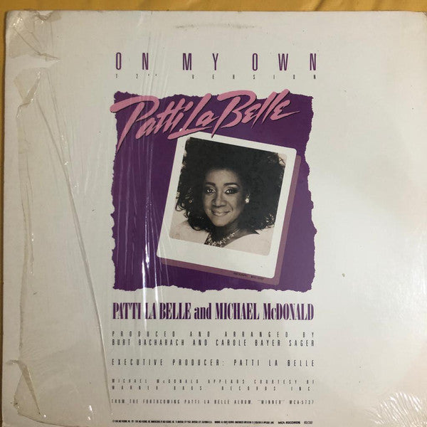 Patti La Belle* And Michael McDonald : On My Own (12" Version) (12")