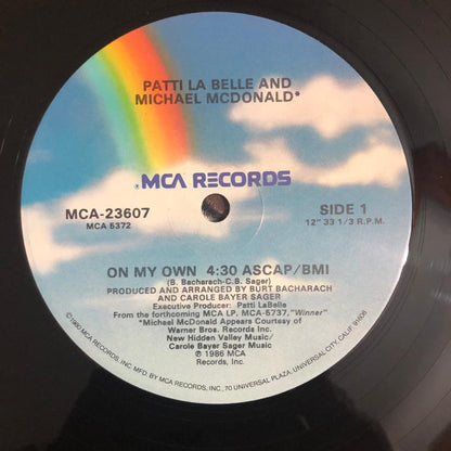 Patti La Belle* And Michael McDonald : On My Own (12" Version) (12")