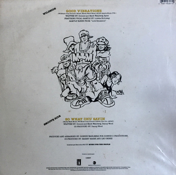 Marky Mark And The Funky Bunch Featuring Loleatta Holloway : Good Vibrations (12")