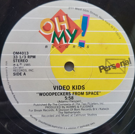 Video Kids : Woodpeckers From Space (12")