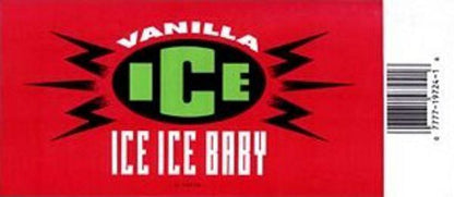 Vanilla Ice : Ice Ice Baby (12", Spe)