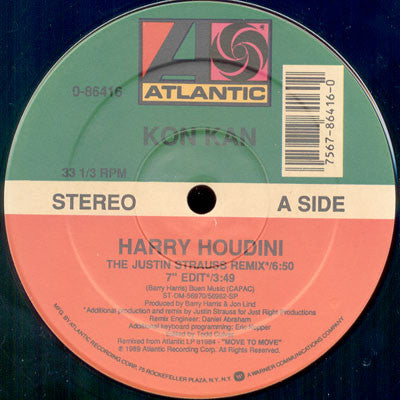 Kon Kan : Harry Houdini (12")
