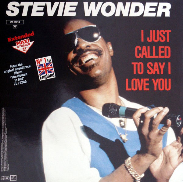Disco de Vinil - Importado - Stevie Wonder : I Just Called To Say