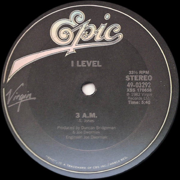 I Level* : Give Me (12")
