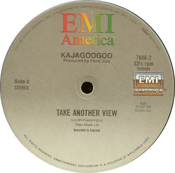 Kajagoogoo : Too Shy (Midnight Mix) (12", Single, Win)