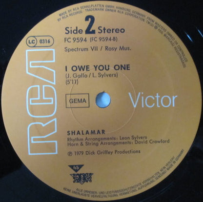 Shalamar : Right In The Socket (12")