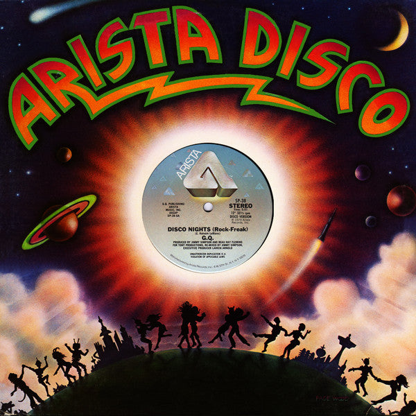 G.Q.* : Disco Nights (Rock-Freak) / Boogie Oogie Oogie (12", Single)