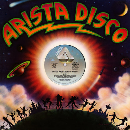 G.Q.* : Disco Nights (Rock-Freak) / Boogie Oogie Oogie (12", Single)