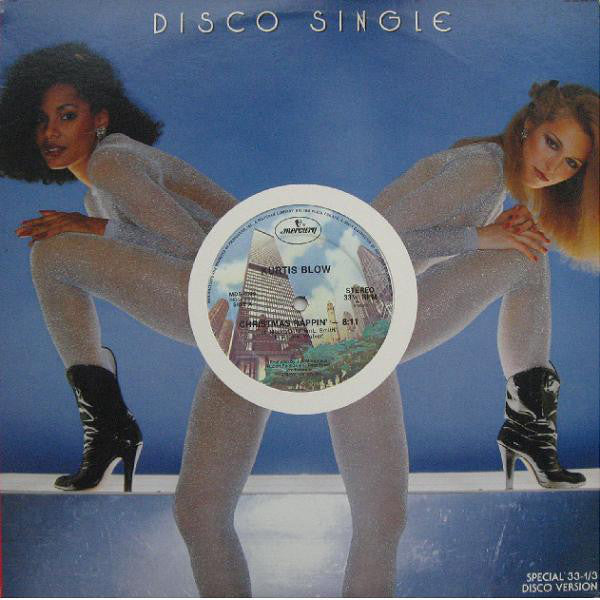 Kurtis Blow : Christmas Rappin' (12", Single, 53 )