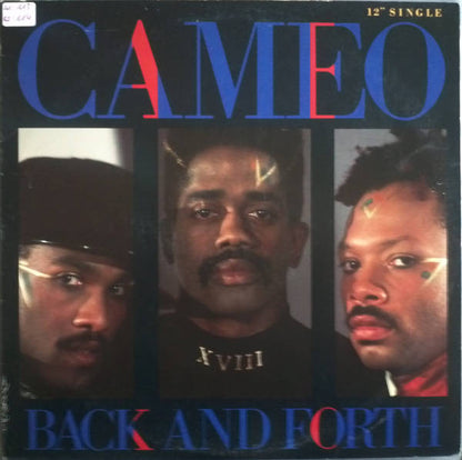 Cameo : Back And Forth (12", Single, 70)