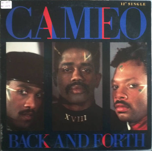 Cameo : Back And Forth (12", Single, 70)