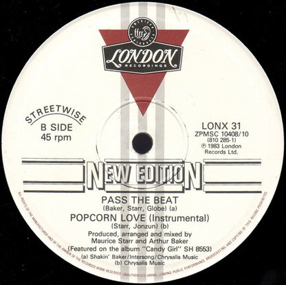 New Edition : Popcorn Love (12")